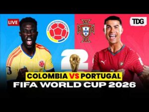 WATCH FIFA WORLD CUP 2026 | Portugal vs Colombia | Team News And Possible Lineups | LIVE