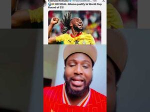 OFFICIAL: Ghana qualify to World Cup Round of 32#everyone #highlights