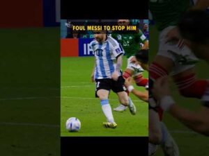 FOUL MESSI TO STOP HIM #football #messi #worldcup2026