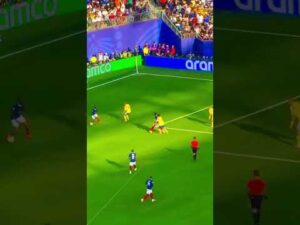 Is Football so easy? 😮‍💨 #football #highlights #france #barcola #fifaworldcup #mbappe