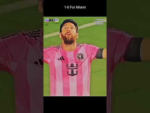 Inter Miami vs Dortmund – Aug 27, 2025 Imaginary Football Match Highlights #shorts