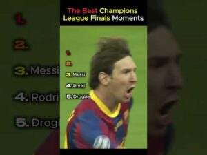 The Best Champions League Finals Moments #football #highlights
