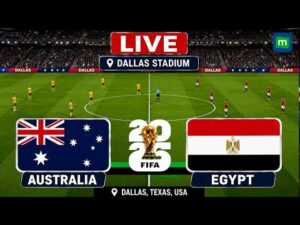 Australia vs Egypt LIVE: FIFA World Cup 2026 Round of 32 | Full Match Watchalong | Football LIVE