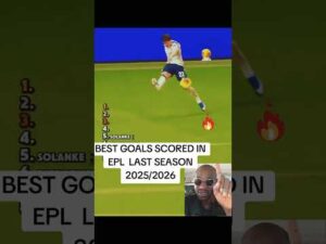 BEST GOALS IN EPL 2025/2026 HIGHLIGHTS #FOOTBALL #ARSENAL #epl