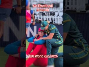 SA emotional moment 😭 / world 2026 / #highlights #cricket #viral #ausvssa #worldcup #t20worldcup