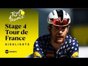 WORTH THE WAIT! 💨 | Men’s Tour de France Stage 4 Race Highlights | TNT Sports Cycling
