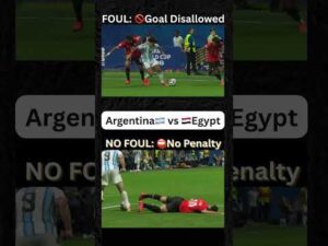 Argentina vs Egypt Highlights | Argentina vs Egypt controversy Foul | World Cup Controversy #fifa
