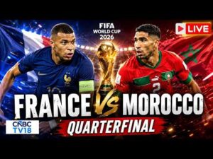 🔴France vs Morocco LIVE: FIFA World Cup 2026 QUARTERFINAL FRA Vs MAR Match | Mbappe Vs Hakimi | N18G