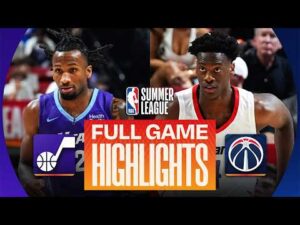 JAZZ vs WIZARDS | LAS VEGAS SUMMER LEAGUE | FULL GAME HIGHLIGHTS | July 9, 2026