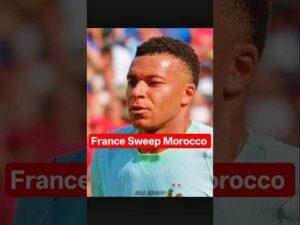 France Sweep Morocco| France vs Morocco 🔥 #shorts #football #highlights #mbappe #viral #trending