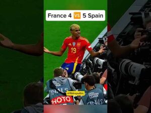 Spain vs France 5-4 Highlights | UEFA Nations League 2025 Semi Final | All Goals #short #fifa