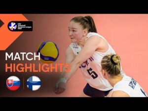 Highlights | Slovakia vs. Finland | CEV Volleyball European League 2026 | Women