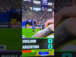 World cup highlights England vs Argentina #worldcup #messi