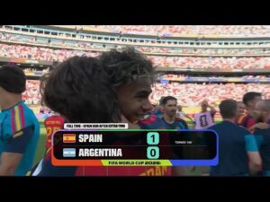 Spain vs Argentina 1-0 | FIFA World Cup 2026 Final Highlights | Ferran Torres Goal, Messi Crying