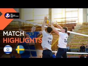 Highlights | Israel vs. Sweden | CEV Volleyball European League 2026 | Men