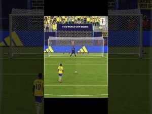 Brazil vs England intense penalty shootout #fifa #football #highlights #worldcup