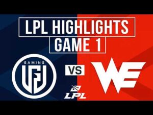 LGD vs WE Highlights Game 1 | LPL 2026 Split 3 | LGD Gaming vs Team WE