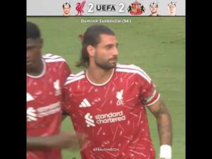 Liverpool vs Sunderland 2026 Friendly Highlights🔥| #football #footballhighlights #liverpool |