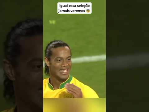Verdadeira Seleção 🇧🇷 Vale a pena ver! #football #highlights #shorts #brazil