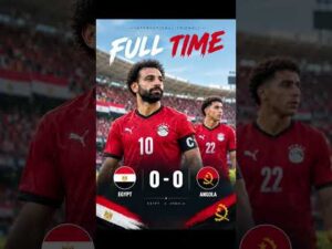 Egypt vs Angola 0-0 | Full Time Result & Highlights |