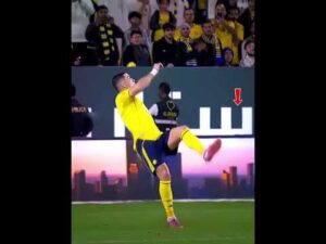 RONALDO ACROBATIC GOALS. #football #footballshorts #footballhighlights