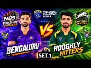 | Highlights SET 1 | Bengaluru VS Hoogly hitters | Volleyball Champion League |