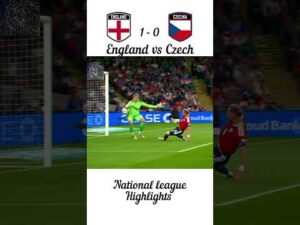 england vs czech(national league)