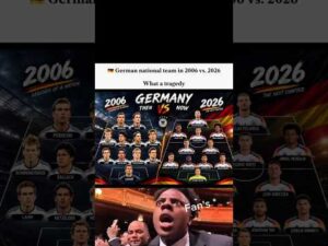 Germany National Team: 2006 vs 2026 Tragedy ⚽🔥 #shorts #trending #football