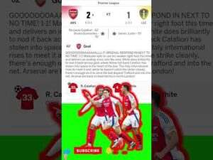 Arsenal vs Leeds Highlights 2026 | 2-1 Comeback Win! #premierleague #arsenal #leeds