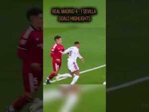 REAL MADRID VS SEVILLA | Perfect match | HIGHLIGHTS